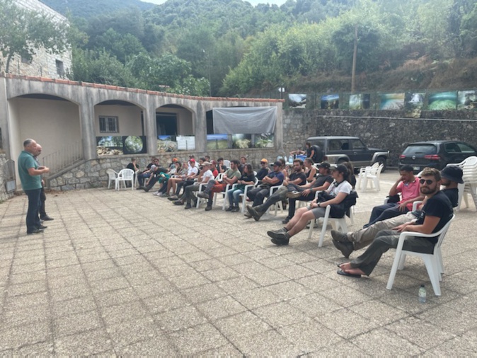 Les étudiants de premiere année de BTS à Arghjusta-Muricciu Les étudiants de premiere année de BTS à Arghjusta-Muricciu