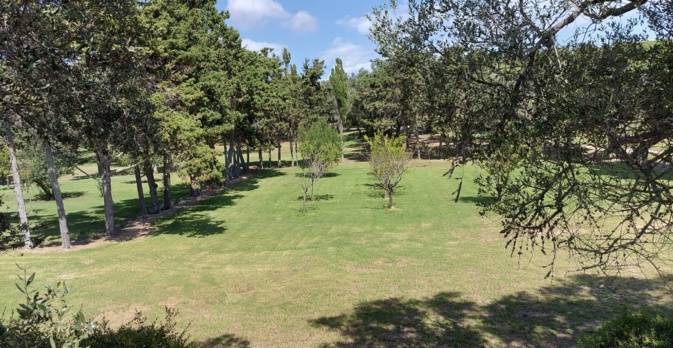 Le domaine de la famille Masurel à Bunifaziu, quartier Saint-Jean, au dessus du golf de Sperone.