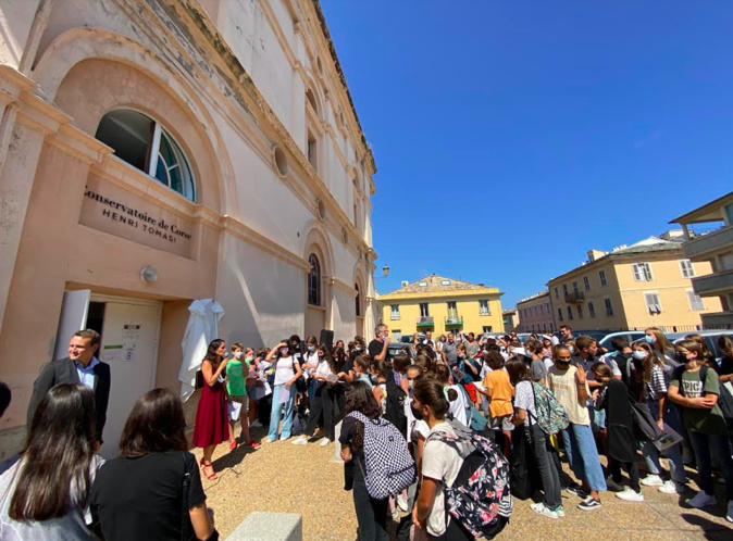 La rentrée du conservatoire à Bastia La rentrée du conservatoire à Bastia