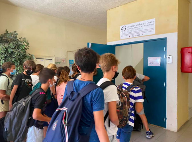 Les jeunes artistes font leur rentrée à Ajaccio Les jeunes artistes font leur rentrée à Ajaccio