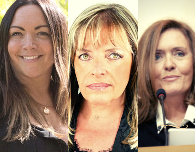 De gauche à droite : Vanina Borromei, Marie-Hélène Casanova-Servas, Muriel Fagni. De gauche à droite : Vanina Borromei, Marie-Hélène Casanova-Servas, Muriel Fagni.