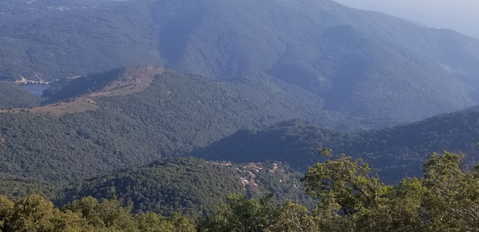 La photo du jour : depuis  la pointe de Cuciurpula