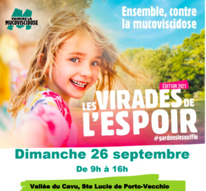 Mucoviscidose : les Virades de l’espoir reviennent dans la vallée du Cavu