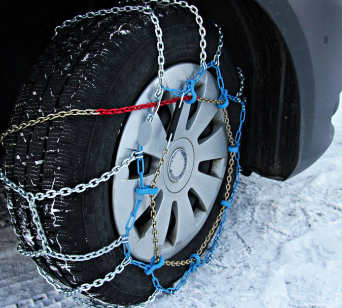 Photo Illustration d'un pneu neige