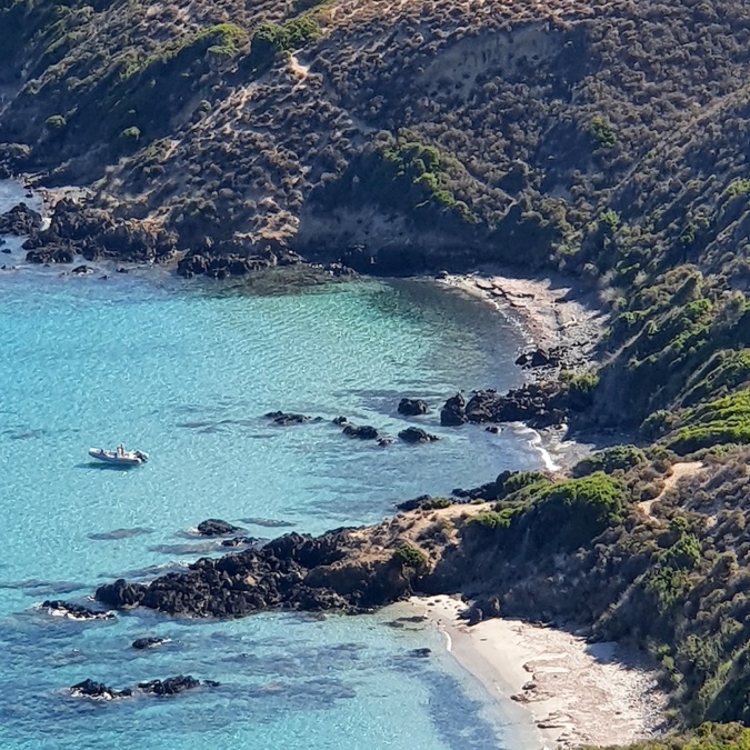 La photo du jour : la belle crique de l'Acciolu