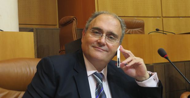 Paul Giacobbi, président du Conseil Exécutif de l'Assemblée de Corse.