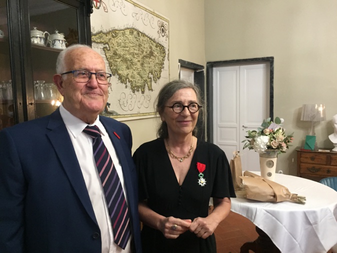 Bastia : Michèle Corrotti reçoit la légion d’honneur Bastia : Michèle Corrotti reçoit la légion d’honneur
