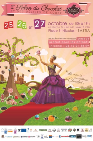 Salon du chocolat de Corse : Les 25, 26 et 27 Octobre à Bastia