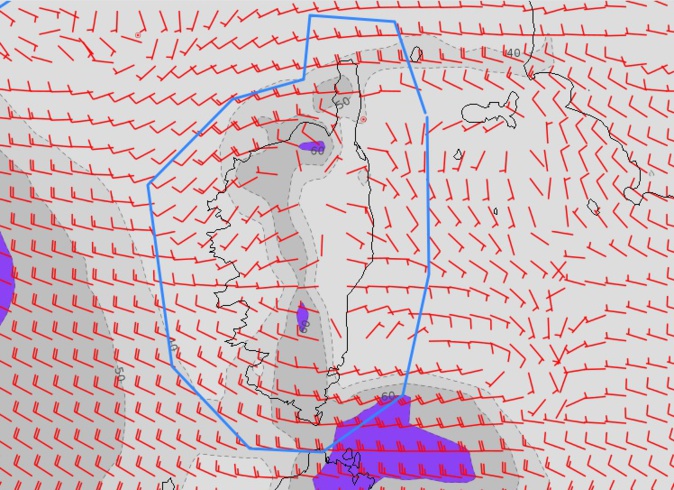 Le vent d'ouest soufflera assez fort notamment mercredi Le vent d'ouest soufflera assez fort notamment mercredi