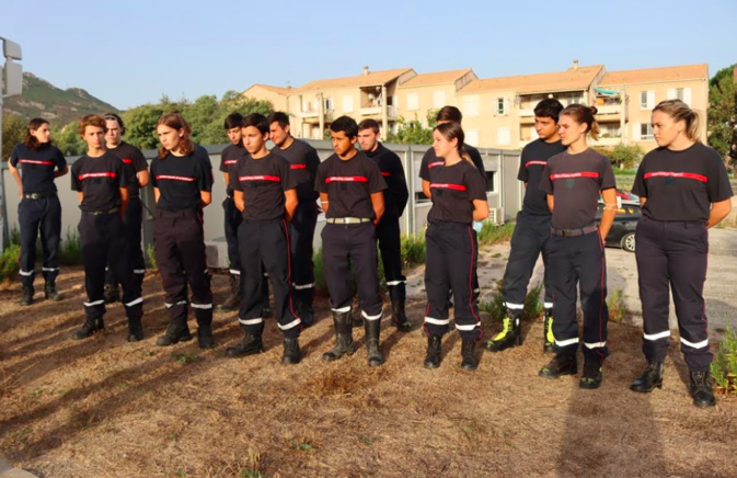 Les jeunes sapeurs-pompiers de Balagne ont fait leur rentrée Les jeunes sapeurs-pompiers de Balagne ont fait leur rentrée