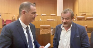 Gilles Simeoni et Frédéric Poletti. Gilles Simeoni et Frédéric Poletti.