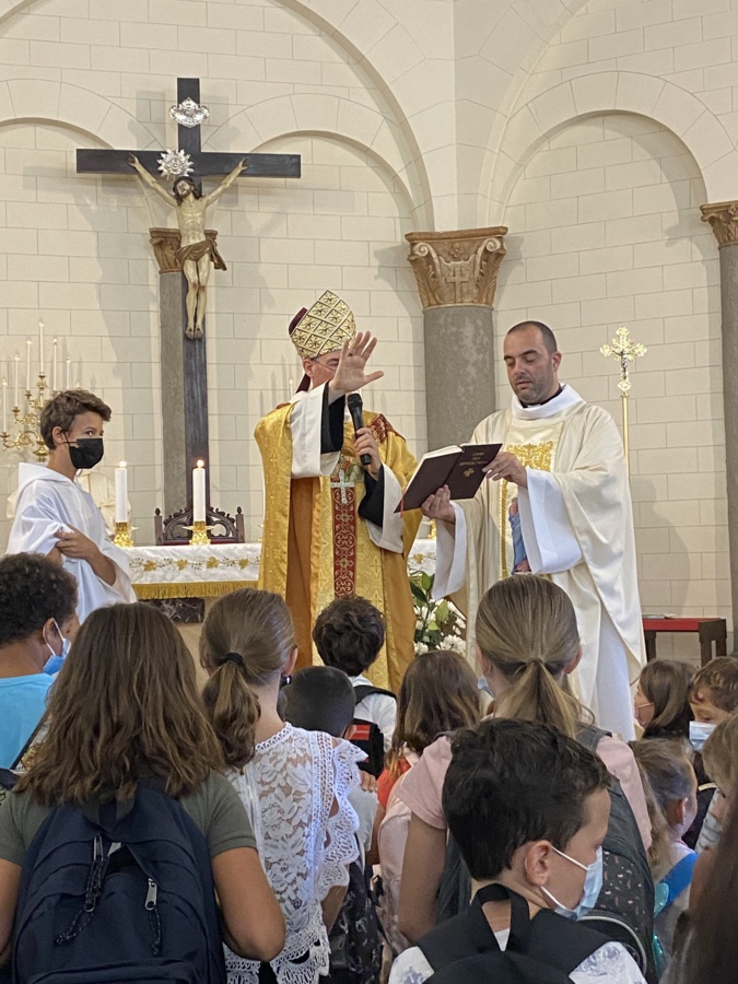 La bénédiction des écoliers La bénédiction des écoliers