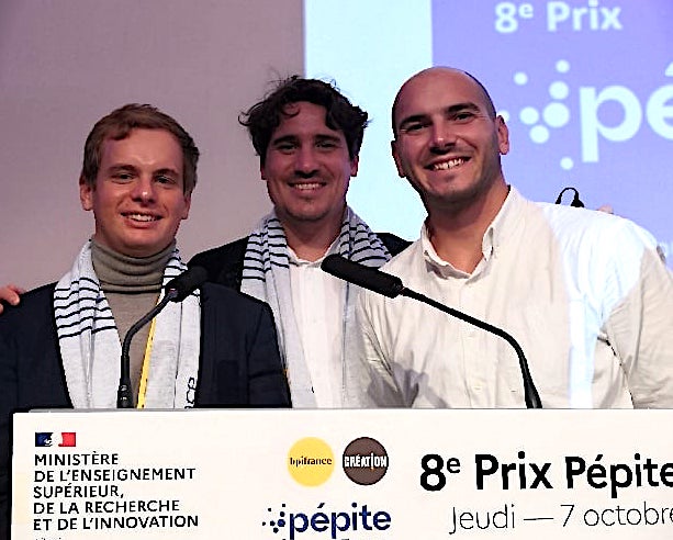 De gauche à droite : Marin Delattre, Alexandre Marguerie, Gautier Buresi. Crédits Photo : Hosta