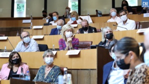 Le groupe de droite U Soffiu Novu à l'Assemblée de Corse. Photo Michel Luccioni. Le groupe de droite U Soffiu Novu à l'Assemblée de Corse. Photo Michel Luccioni.