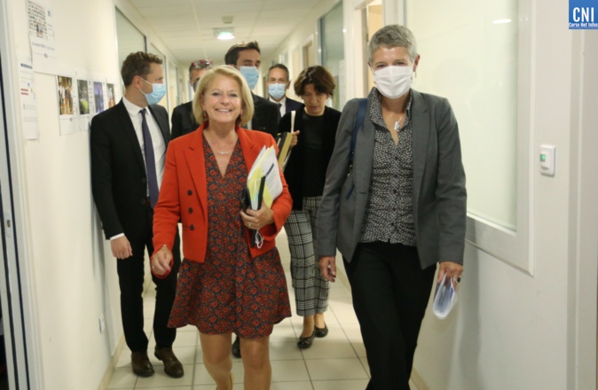 La ministre déléguée chargée de l’Autonomie Brigitte Bourguignon, au plus près des personnes âgées de Corse