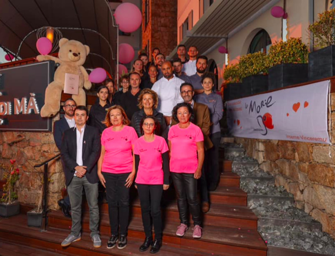 Lumio : l'hôtel A Casa Di Mà récolte 15 570 € pour la Marie Do