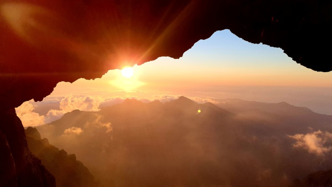 La photo du jour : coucher de soleil au Capu Tafunatu