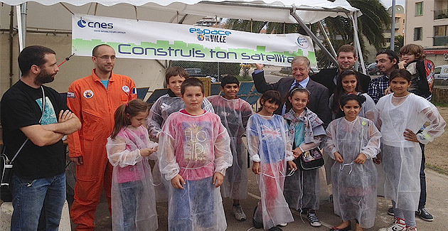 "Espace dans ma ville" à Ajaccio : Des vacances la tête dans les étoiles