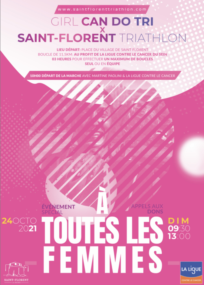 Saint-Florent : dernière ligne droite pour s’inscrire à la marche rose de ce dimanche 