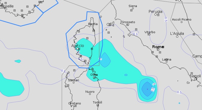 Des pluies sont attendues en milieu de semaine