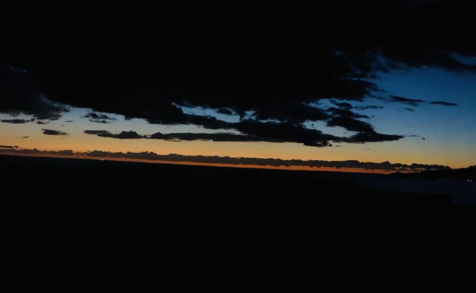Ciel annonciateur de vent dans le Valincu