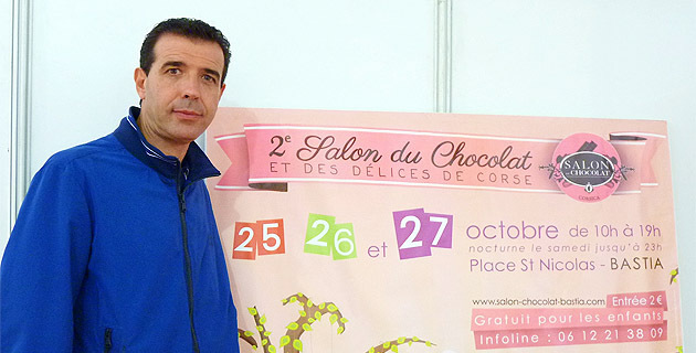 Paul Pierinelli : "Le Salon du chocolat de Bastia va s'exporter"