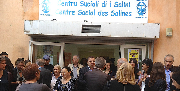 Ajaccio : Inauguration du nouveau centre social des Salines