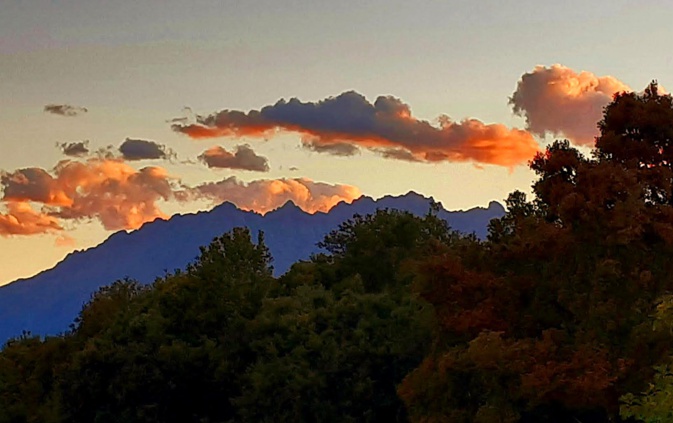 Cima à i Mori à calata di sole (Françoise Geronimi)