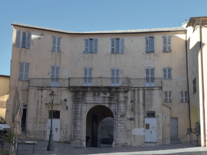 Le corps de garde de la citadelle de Bastia. Crédits Photo : Mairie de Bastia