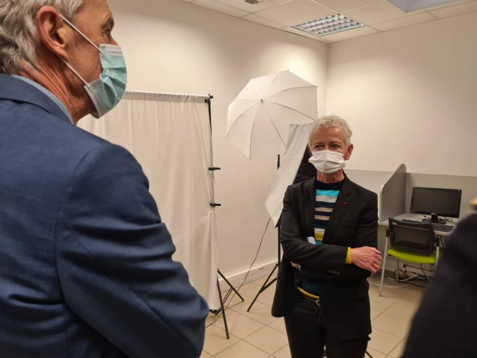 La ministre a salué l'engagement exemplaire des encadrants corses. Crédits Photo : Pierre-Manuel Pescetti La ministre a salué l'engagement exemplaire des encadrants corses. Crédits Photo : Pierre-Manuel Pescetti