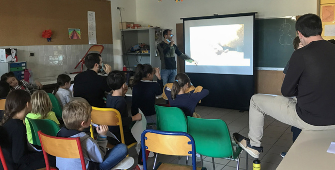 Atelier doublage en langue corse au centre de loisirs Atelier doublage en langue corse au centre de loisirs