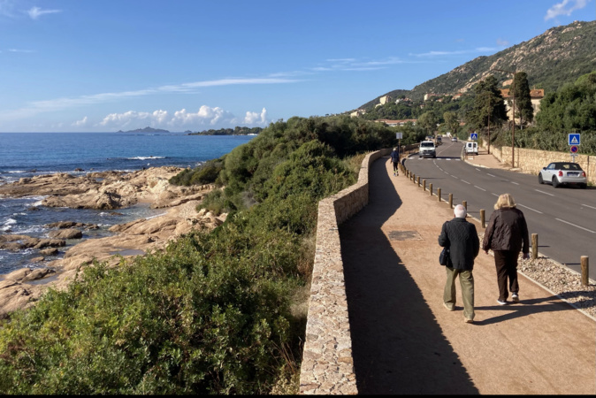 Ajaccio : les travaux de la voie verte entre le Trottel et le cimetière ont débuté 