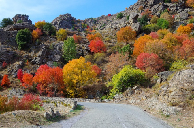 La photo du jour : les couleurs automnales de la Scala di Santa Regina La photo du jour : les couleurs automnales de la Scala di Santa Regina