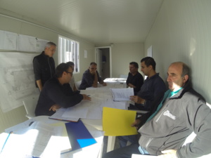 Rien n'est laissé au hasard par les acteurs de ce chantier tant attendu. (Photo Stéphane Gamant). Rien n'est laissé au hasard par les acteurs de ce chantier tant attendu. (Photo Stéphane Gamant).