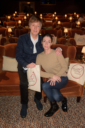 Mary et Paul McCartney