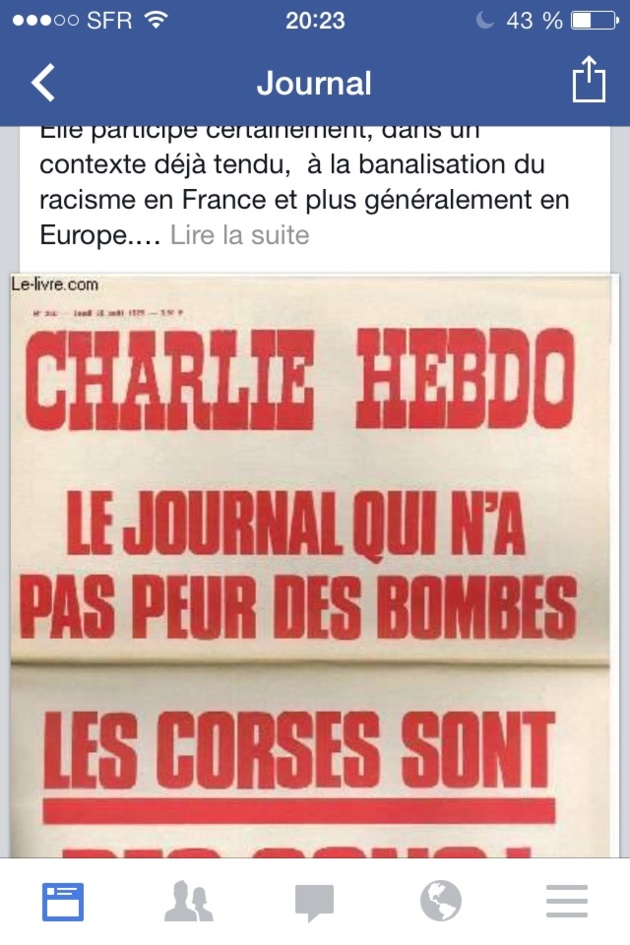 "Le corsicophobe" de Facebook : Histoire d'une banalisation ordinaire de la xénophobie "Le corsicophobe" de Facebook : Histoire d'une banalisation ordinaire de la xénophobie