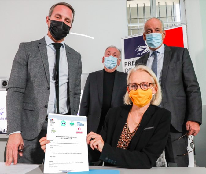 La convention d'adhésion au plan "avenir montagne ingénierie" de la communauté de commune de l'Alta Rocca La convention d'adhésion au plan "avenir montagne ingénierie" de la communauté de commune de l'Alta Rocca