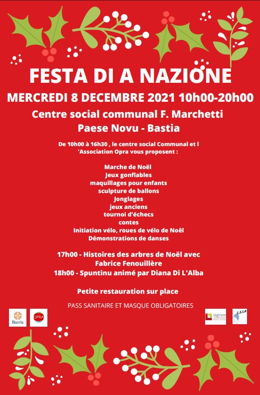 Festa di a Nazione au Centre Communal d’Action Sociale de Bastia