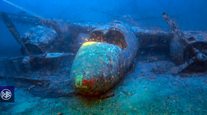 L'épave du Martin B-26 Marauder de Lavasina L'épave du Martin B-26 Marauder de Lavasina