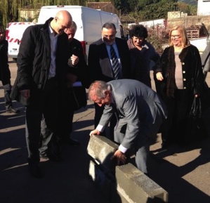 Crèche multi-accueil de Mezzavia : La première pierre