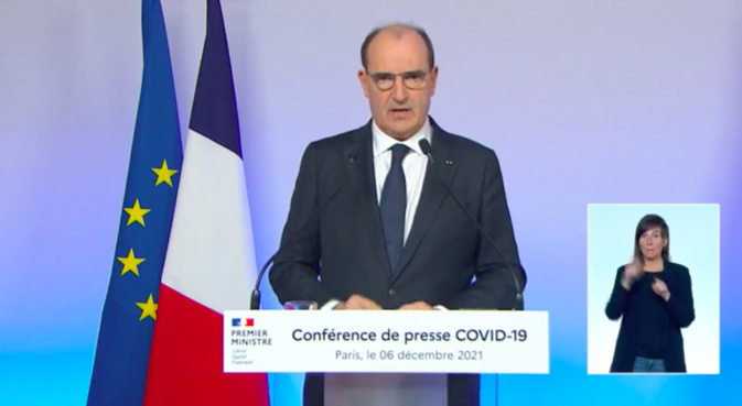 Capture écran conférence de presse de ce lundi 6 décembre Capture écran conférence de presse de ce lundi 6 décembre