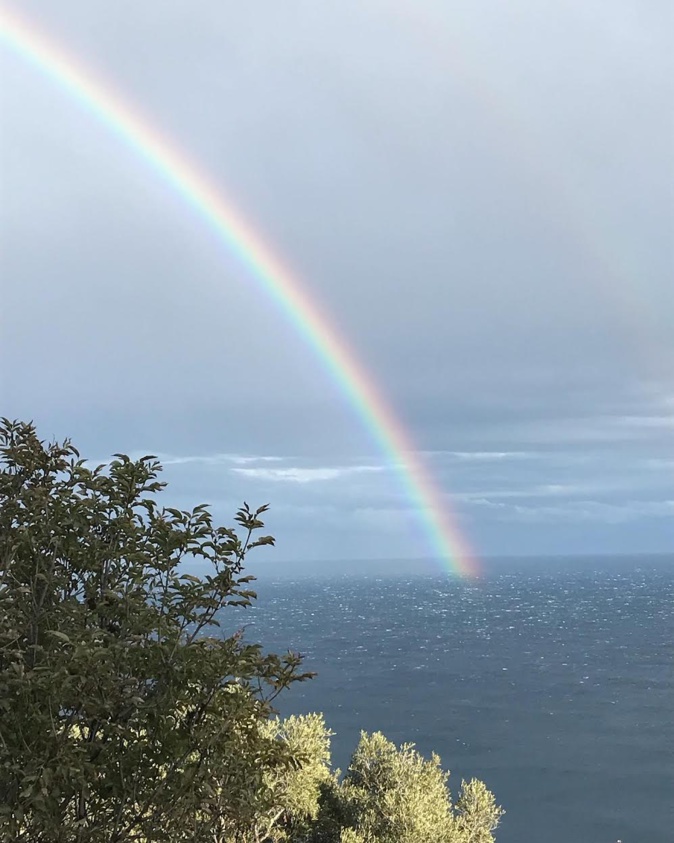 Arc-en-ciel devant Toga (Alexandra Marchetti)