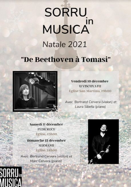 Sorro in Musica Natale : deux concerts à Vescovato et Piedicroce