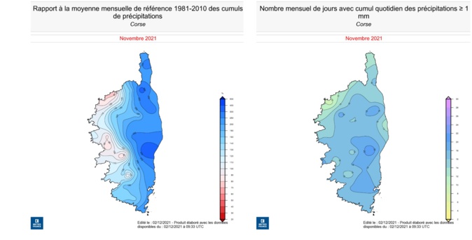 Les pluies de novembre 2021 Les pluies de novembre 2021