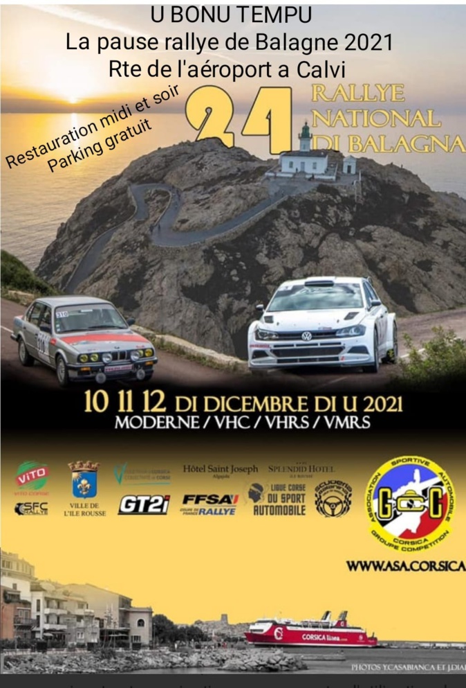 24 e Rallye de Balagne : Fredenucci en tête après l'étape d'ouverture 24 e Rallye de Balagne : Fredenucci en tête après l'étape d'ouverture
