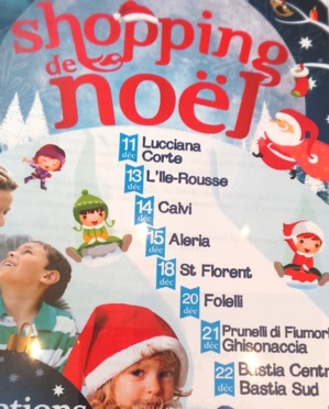 La Haute-Corse se met à l'heure du shopping de Noël La Haute-Corse se met à l'heure du shopping de Noël
