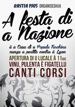 Bastia 1905 : A Festa di a Nazione avant Sporting-Lyon Bastia 1905 : A Festa di a Nazione avant Sporting-Lyon