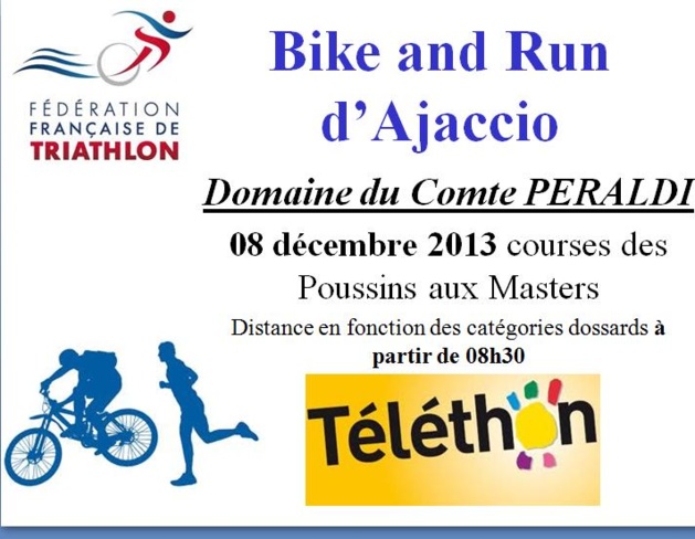 Bike and Run le 8 décembre pour le Téléthon Bike and Run le 8 décembre pour le Téléthon