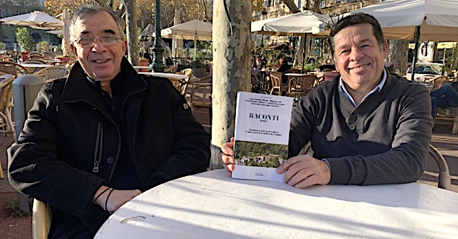 Ange-Laurent Bindi et Claude Franceschi ont présenté Raconti à CNI