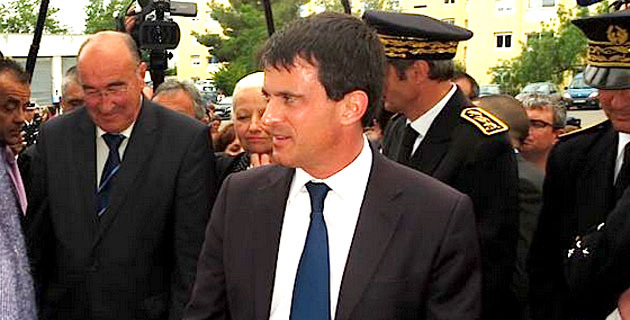 Manuel Valls à Ajaccio et Bastia